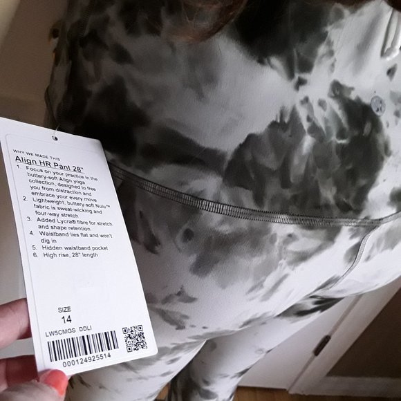 NWT Lululemon Align Pant 28" Size 14 - Picture 5 of 6